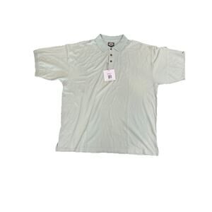 Vintage NWTs Nineteenth‎ Hole Golf Polo Men’s Xxl 100% Cotton Color Kale Green